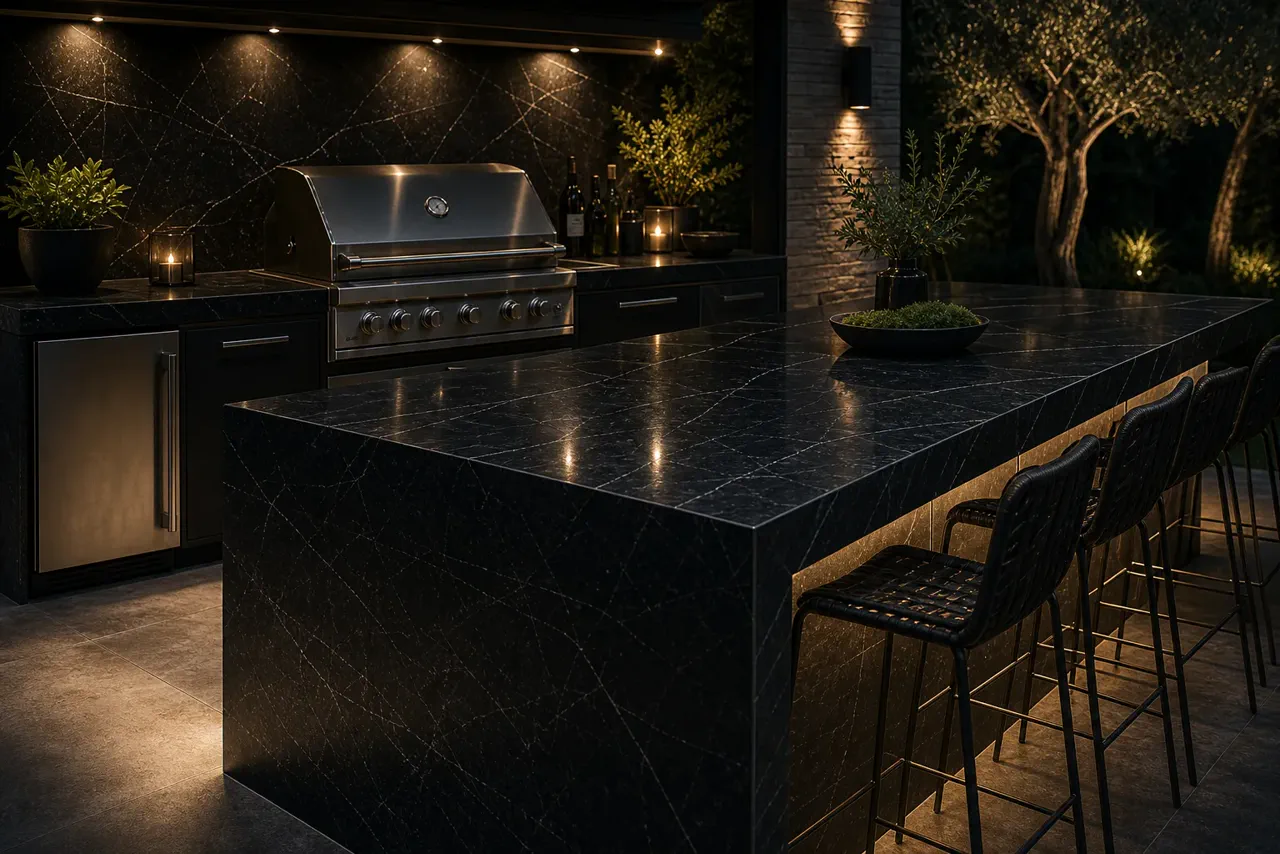 Infinity Black Grill Station