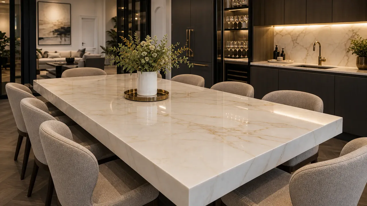 White Princess Dining Table